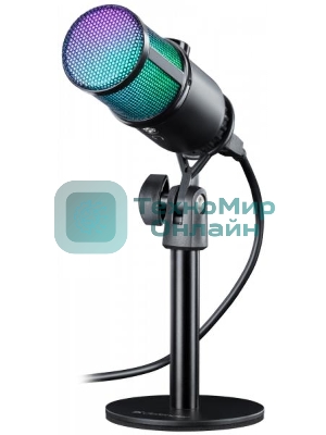Игровой стрим микрофон Defender Glow GMC 400 USB, провод 1.3 м