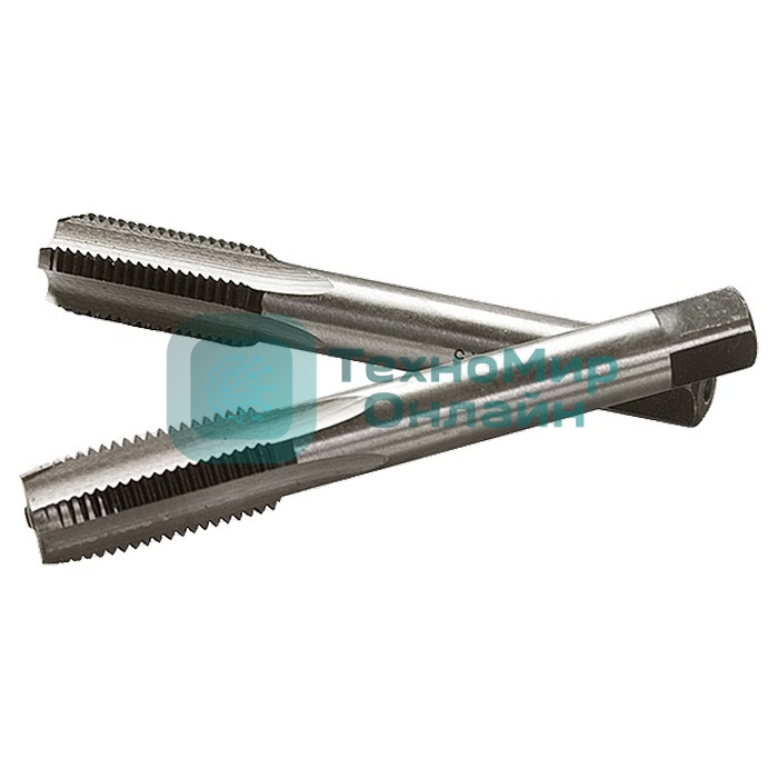 Метчик Сибртех ручной М10x1,5 мм,комплект из 2 шт.