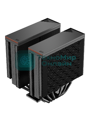 Кулер для процессора PCCooler RZ620 BK (260W, 4-pin PWM, 157.5мм, Al/Cu, 6x6мм, 1x120мм, 86.73CFM, 32dBA, 2200RPM, S: 1851/1700/1200/115X, AM5/AM4, черный)