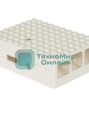 Корпус ACD RA181 белый для микрокомпьютера Raspberry Pi 3 White ABS Plastic Building Block case for Raspberry Pi 3