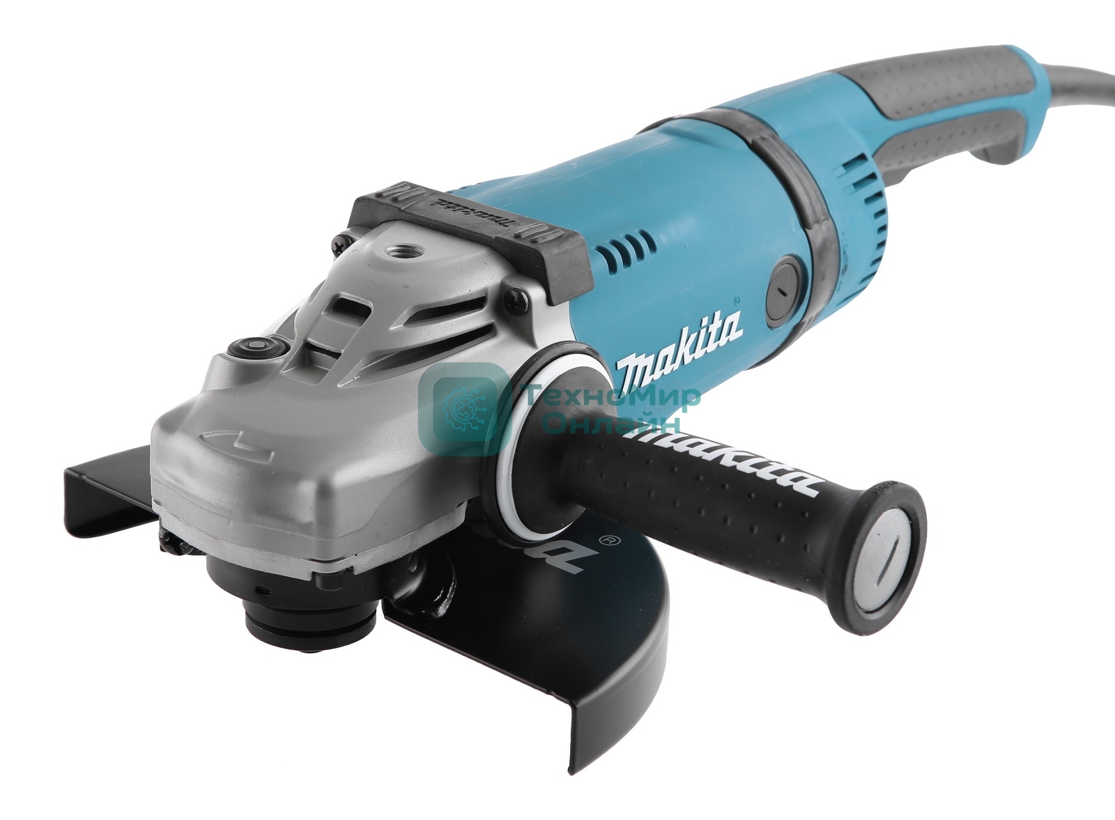 Шлифовальные машины Makita GA9040SF01 УШМ,ф230мм, 2600Вт,6600об\м,5.5кг,кор,суперфланец,плавный пуск,антивиб рукоятка