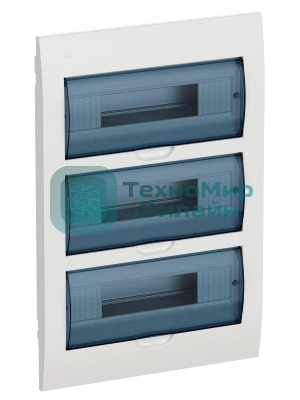 Щит распределительный IEK MKP12-V-36-40-05 ЩРВ-П-36 для установки модульных устройств встраиваемый 342мм 88мм 503мм 660B 36мод. пластик IP41 белый (упак.:1шт)