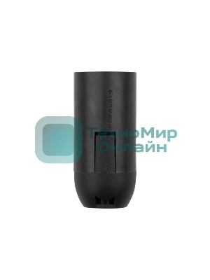 Патрон Rexant пластиковый термостойкий подвесной Е14, черный