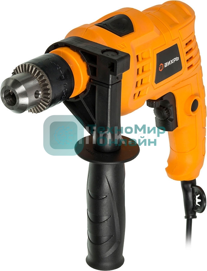 Дрель ударная Вихрь ДУ-500 500Вт патрон:кулачковый реверс (72/8/7)