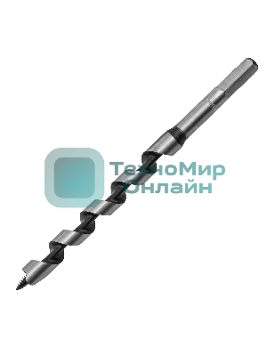 Сверло по дереву Matrix шнековое, 16 х 230 мм, 6-гранный хвостовик