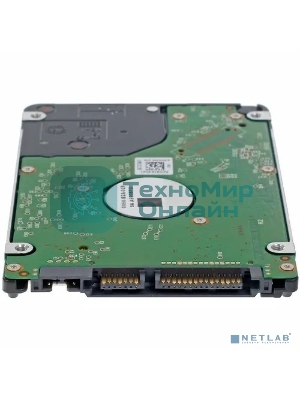 Жесткий диск WD 1Tb 7200rpm SATA-III WD10SPSX черный 64Mb 2.5