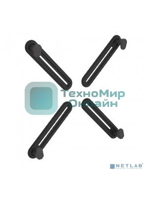 Кронштейн-адаптер для мониторов Arm Media LCD-M2 черный макс.7кг настольный поворот и наклон верт.перемещ.