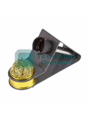 Подставка под паяльник Rexant, металл, стружка для очистки жала