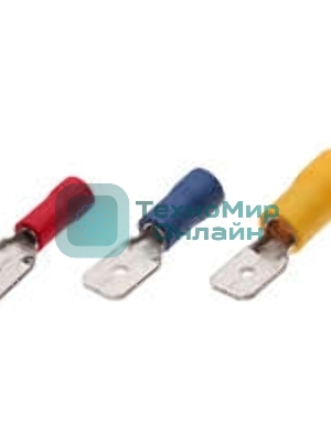 Разъем плоский КВТ РПИ-П 2,5-(6,3)