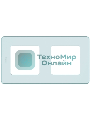 Рамка 2 поста мятный Inspiria