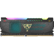 Оперативная память Patriot Viper Steel, DDR4, 32GB (1x32GB), 3200MHz, CL18, DIMM, с радиатором, RGB, черный