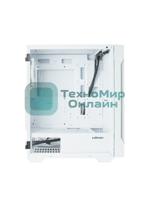 Компьютерный корпус MidiTower Zalman I3 NEO TG White (ATX, front mesh, TG window, USB 2.0 x1, USB 3.0x2, 4x120мм RGb fan, без БП) (I3 NEO TG White)
