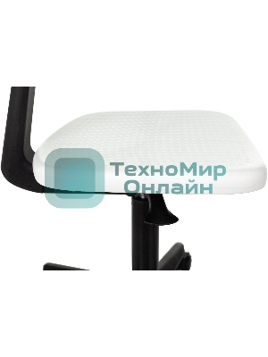 Кресло детское Бюрократ CH 200 белый пластик крестов. пластик