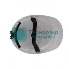 Каска защитная Сибртех с храповым механизмом, модель Европласт (К-03), белая Россия