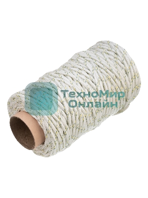 Фал плетеный Сибртех капрон 16-прядный с капрон. серд. 6 мм, бухта 100 м, 650 кгс
