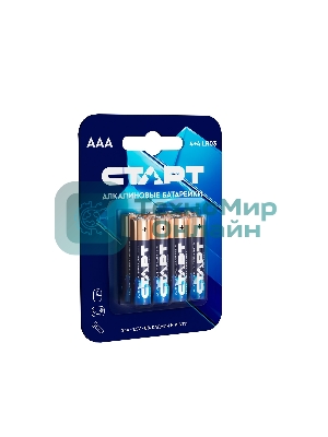 Батарейки СТАРТ LR03-BL8 BLUE 96/960, AAA, 4+4 шт. на блистере