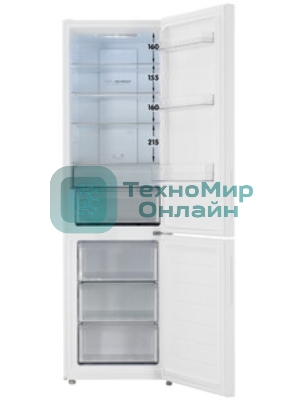 Холодильник Haier CEF538CWG белый двухкамерный 263/105л морозилка снизу, No Frost