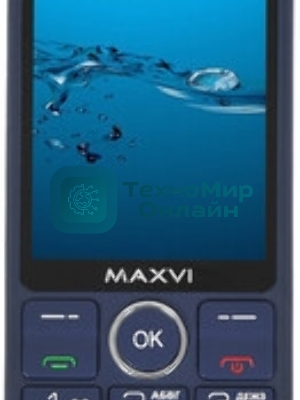 Мобильный телефон Maxvi B35 синий