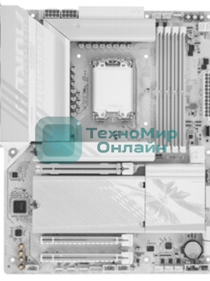 Материнская плата Gigabyte B860 AORUS ELITE WIFI7 ICE, LGA 1851, Intel B860, 4xDDR5, 4xSATA, 3xM.2, 1xPCIe 5.0 x16, 2xPCIe 4.0 x1, 1xHDMI, 2xDP, 1x 2.5Gb LAN, 6xUSB-A 3.2, 1xUSB-C 3.2, 4xUSB-A 2.0, 2x3.5 мм, 7.1, ATX