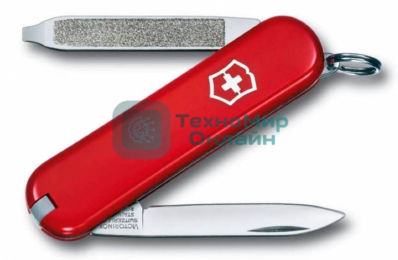 Нож перочинный Victorinox Escort (0.6123) 58мм 6 функций красный