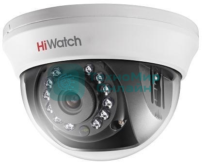 Камера видеонаблюдения Hikvision HiWatch DS-T101 2.8-2.8мм HD TVI цветная корп.:белый