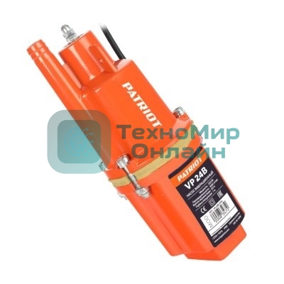 Насос PATRIOT VP-24Впогр. вибр. верхний забор 250Вт 18л/мин H60м D96мм H72м термозащита