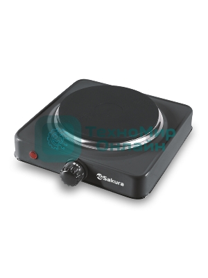 Плита настольная электрическая Sakura ПЭ-09В 1500 Вт, 185мм 1 конф/диск