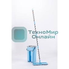 Комплект для уборки Заря 795-02, швабра и ведро для отжима