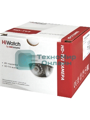 Камера видеонаблюдения Hikvision HiWatch DS-T201(B) (3.6 мм) 3.6-3.6мм цветная