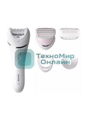 Эпилятор Philips скорости, широкая головка, Wet&Dry, беспроводной