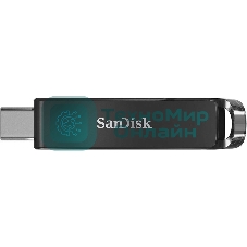 Флешка USB Sandisk CZ460 Ultra (SDCZ460-256G-G46), 256Gb, USB 3.1 Type-C, R/W 150/30, черный