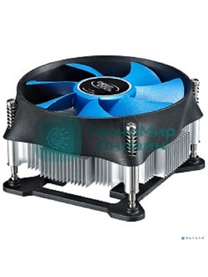 Кулер для процессора DEEPCOOL THETA 15 PWM черный/синий, 100 мм, алюминий, 2800 об/мин, 36 дБ, 4 pin, 95 Вт, 46 мм