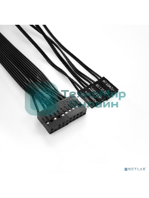 Компьютерный корпус Miditower ExeGate UN-605B-UNS450 (ATX, БП UNS450 с вент. 12см, 2*USB, аудио, блокировка, черный)