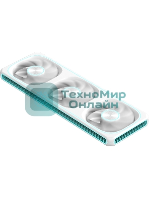 Вентилятор для корпуса Formula V Line AIR FUSION 3 WH REVERSE, 360x120x28мм, ARBG 3pin + PWM 4pin, 500-1800 RPM, 37.83 DBA MAX, HYDRO BEARING