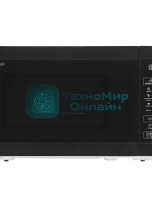 Микроволновая печь Sharp R-6800RK черный, 20 л, 800 Вт, переключатели - сенсор