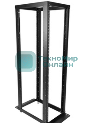Стойка двухрамная ЦМО СТК-С-42.2.750 42U 560 мм X 1035 мм направл. закл. гайки 400 кг серый