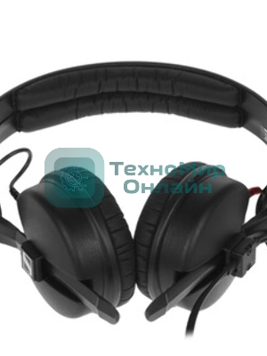 Проводные наушники Sennheiser HD 25 черный, накладные, Jack 3.5 мм