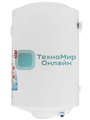 Водонагреватель электрический Thermex TitaniumHeat 80 H белый, накопительный, 80 л, 2 кВт, настенный, горизонтальный, бак с титановым покрытием