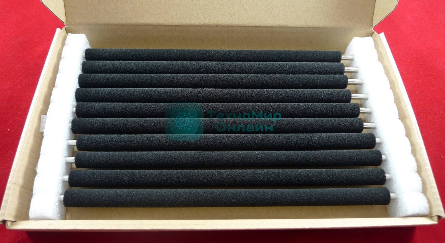 Вал подачи тонера (Supply Roller) HP CLJ CP1215/CP1025/CP1515/CP1525/CP2025/M175/M251/M275/M276/M351/M375/M451/M475/M476/CM1415, Canon LBP-7200c/7600/7660/7680/MF8330/8340/8380/8580 (ELP, Китай) 10штук (цена за упаковку)