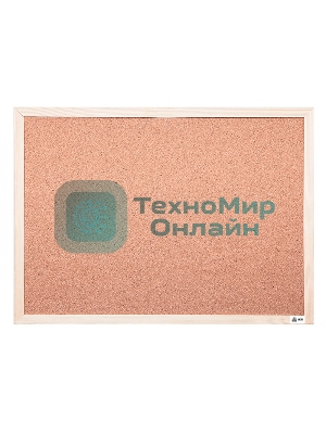 Демонстрационная доска Cactus CS-CWBD-45X60 пробка пробковая 45x60 см деревянная рама коричневый