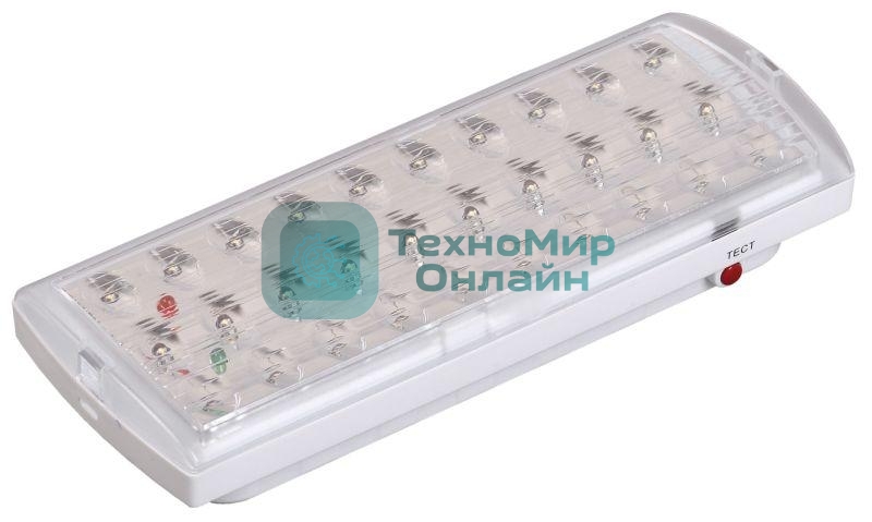 Светильник аварийный IEK LDPA0-2101-30-K01 ДПА 2101, аккумулятор, 4ч, 30LED, IP20, IEK