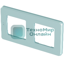 Рамка 2 поста мятный Inspiria