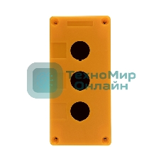 Корпус пластиковый Rexant КП 3 кнопки 22 мм