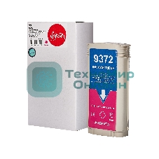 Картридж струйный Sakura C9372A (№72 Magenta) для HP, пурпурный, 130 мл.