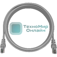 Патч-корд NTSS NTSS-PC-UTP-RJ45-6-0.15-LSZH-GY NTSS-PC-UTP-RJ45-6-0.15-LSZH UTP RJ-45 вил.-вилка RJ-45 кат.6 0.15м серый LSZH (уп.:1шт) 24AWG
