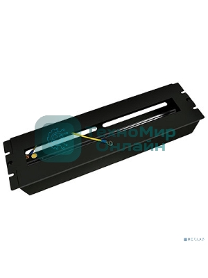 Корпус с DIN-рейкой Cabeus PS-3U-BK на 22 места, 19 дюймов, 3 юнита, цвет черный (RAL 9004)