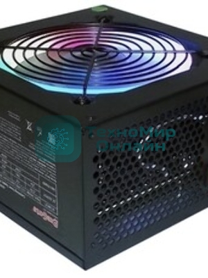 Компьютерный корпус Miditower ExeGate EVO-8227-EVO800 (ATX, БП EVO800RGb с вент. 12 см, 2*USB+1*USB 3.0+HD Audio, черный, 3 вент. RGb, закаленное стекло)