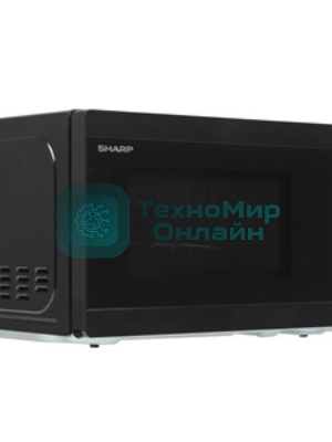 Микроволновая печь Sharp R-6800RK черный, 20 л, 800 Вт, переключатели - сенсор