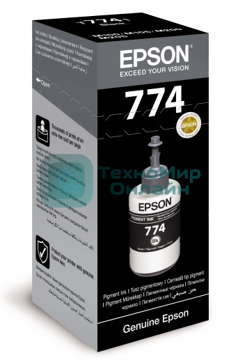 Картридж струйный Epson C13T77414A черный для Epson I/C (b) M100/200 (6000 стр.)