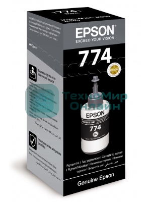 Картридж струйный Epson C13T77414A черный для Epson I/C (b) M100/200 (6000 стр.)